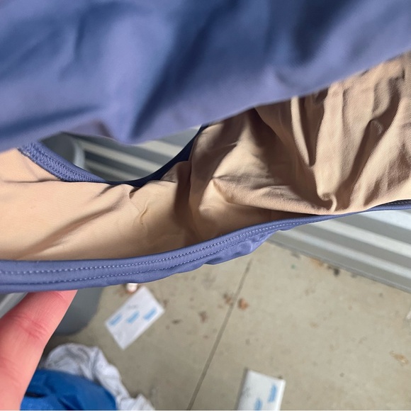 Summersalt The Perfect Wrap One Piece swimsuit in Sky & Blue Mountain colorway - Picture 7 of 7